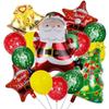 Aluminum Film Christmas Balloon DIY Inflatable Balloon New Xmas Foil Balloons  Kids Gift