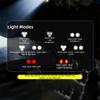 Wave Sensor Rechargeable Work Light Rotatable Head Magnetic Base Sensor Headlamp Rechargeable Dual Light Source Clip Work Light