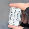 Magnetic Edc Push Card Fidget Mechanical Slider Pushing Plate Coin Metal Stress Easing Toy Antistresse Adults For Kids Adults Children's Birthday Gift
