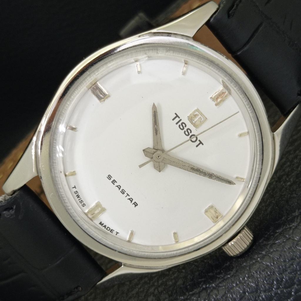 

ВИНТАЖНЫЕ ЧАСЫ TISSOT SEASTAR 781 С РУЧНЫМ ЗАВОДОМ ШВЕЙЦАРСКИЕ МУЖСКИЕ ОРИГИНАЛЬНЫЙ ЦИФЕРБЛАТ a702535-1 R126-a702535