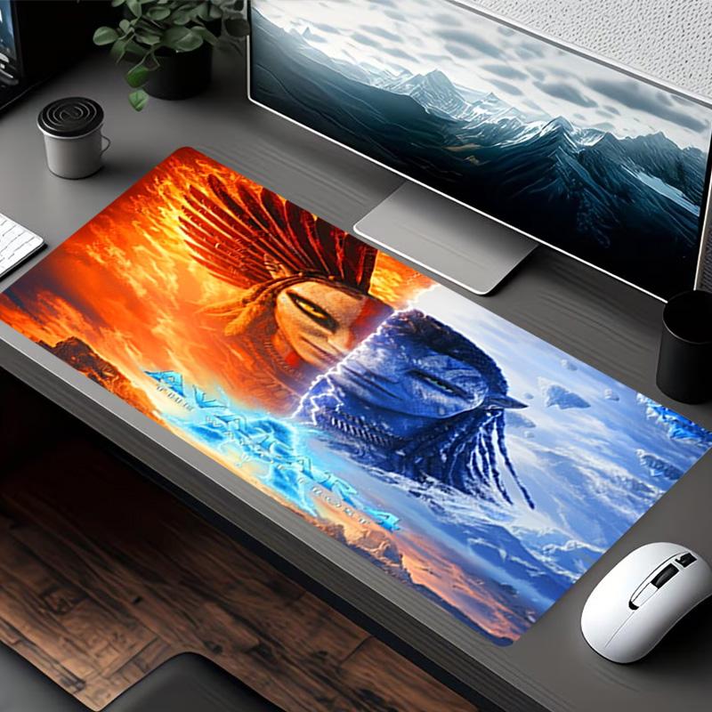 Avatar Print Mouse Pad, for Keyboard Pad Laptop PC Mat for Office Home Use, Desk Decor, Perfect Birthday Gift for Gamers