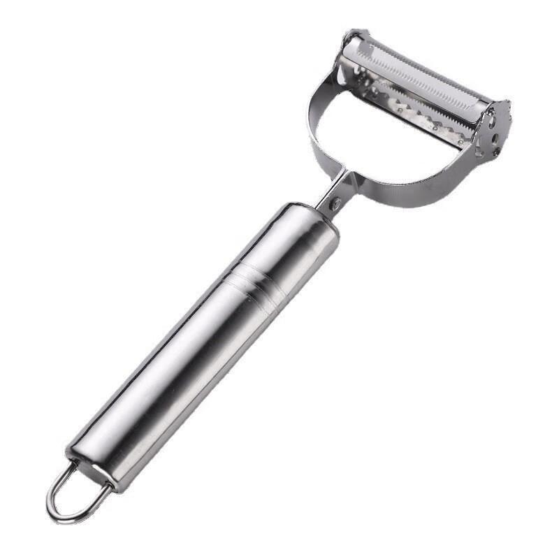 JingJingRS 2-in-1 Stainless Steel Grater & Peeler