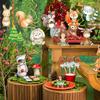 Woodland Party Decorations 20pcs Woodland Animals Hanging Swirls Forest Animals Foil Ceiling Decorations for Woodland Theme Birthday Party Baby