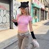 Cat Ear Baseball Caps Breathable Peaked Cap Unisex Sunscreen Hat  Unisex