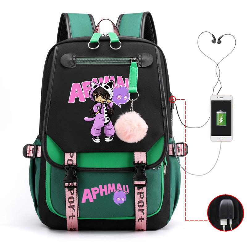 Harajuku Simple And Versatile Junior High School Student Schoolbag Female Lightweight Large-Capacity Junior High School Student Backpack