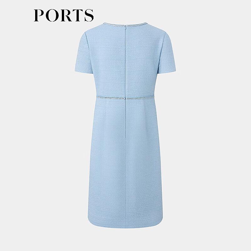 

PORTS Women s Spring/Summer Short Sleeve Mid-Length Dress LT8D164RFB027 L