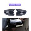 Fit For Suzuki Swift 2018 - 2025  Car Rearview Side Mirror Cover Wing Cap Sticker Rear View Case Trim Carbon Fiber