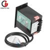 AC Motor Speed Controller AC 220V 400W Motor Speed Pinpoint Regulator Controller Forward Backward for Packaging Printing Food