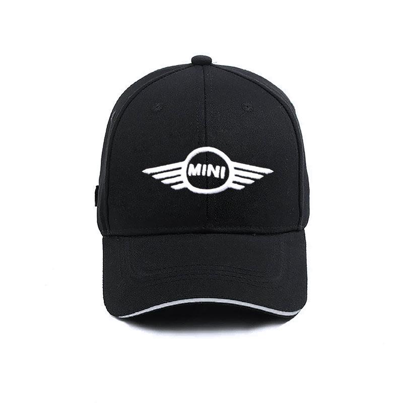 Fashion Men Women Car Decoration Baseball Cap Car Logo Sun Hat For BMW Mini Cooper F54 F55 F56 R56 R60 SONE Roadster Clubman Coupe