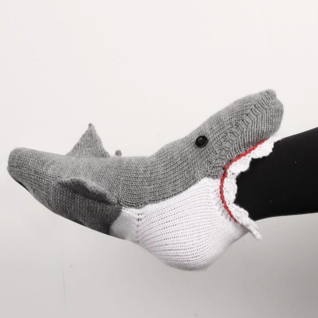 Fish Socks Knit Socks Funky Knitting Pattern Knitting Cuff Modern Knitting Pattern Knit Socks