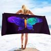 Summer Letter Printing Adult Oversized Quick Dry Beach Towel Women Sand Free Summer Beach Towel Men Microfiber Pool Towels