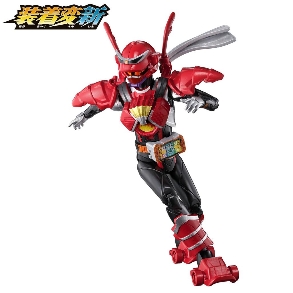 Kamen Rider Gotchard Transforming Figure Set - Steam Hopper, Upper Skateboard & Ant Wrestler