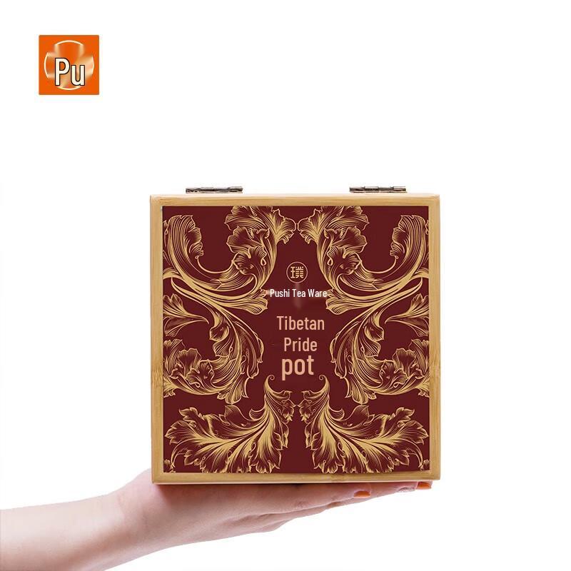 PUSHI TEA MAKER Handmade Yixing Zisha Covered Teacup Gift Set