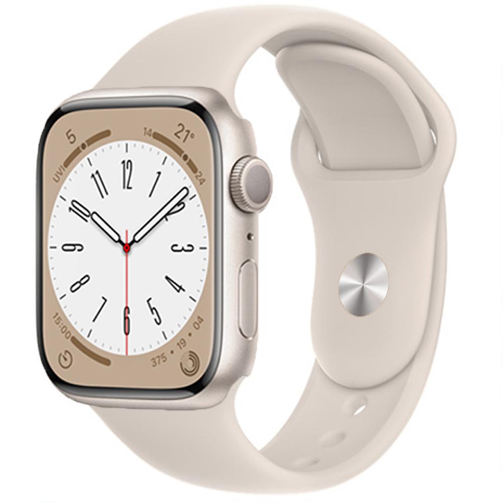 

Силиконовый ремешок для Apple Watch Band 49 мм, 45 мм, 44 мм, 42 мм, 41 мм, 40 мм, 38 мм, ремешок для часов, браслет, ремешок iWatch Series 8, 7, 6, 5, 4, 3 SE, ремешок 42&44&45&49mm ML