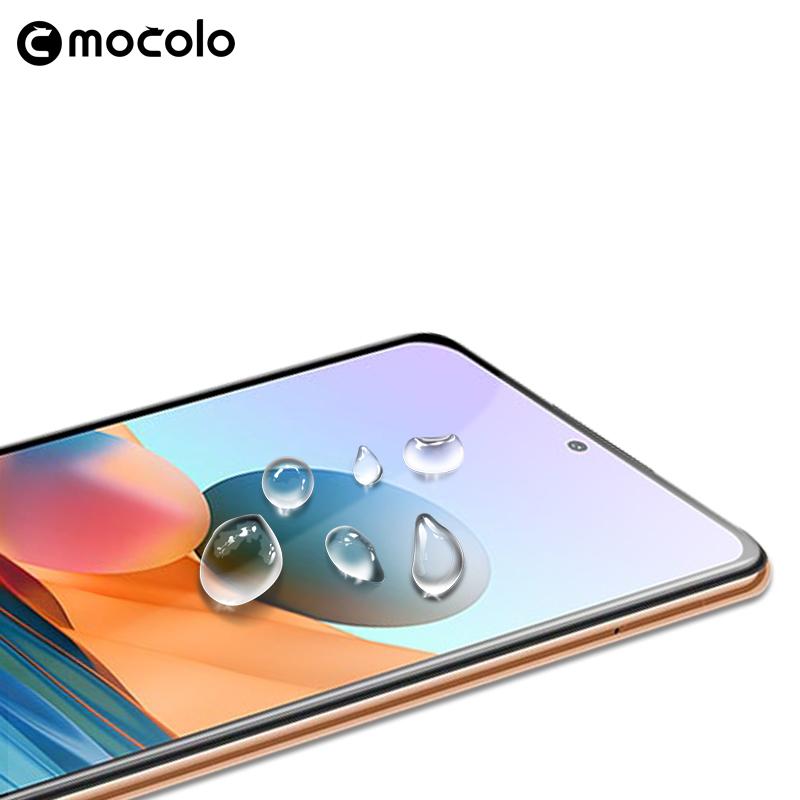 MOCOLO Anti-explosion Silk Printing Tempered Glass Full Size Screen Full Glue Film for Xiaomi Redmi Note 10 Pro 4G (India)/(Global)/Note 10 Pro Max