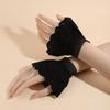 Fashion Lace Ruffled Wrist Fake Sleeves Cuffs Comfortable Costume Accessory Fake Cuff Soft Sweater Cuffs Stage Performance