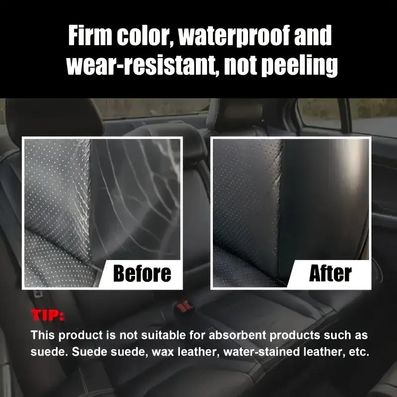 Car Interior Renewal Wax-Plastic Trim Revitalizer and Gloss Enhancer for Dashboards,Panels,Prevents Yellowing of Black Surfaces
