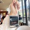 Pearl Crossbody Lanyard Transparent Case for Samsung Galaxy Z Flip6 5 5G Soft Silicone Phone Cover For Galaxy Z Flip 6 5 Wriststrap Chain Clear Cover
