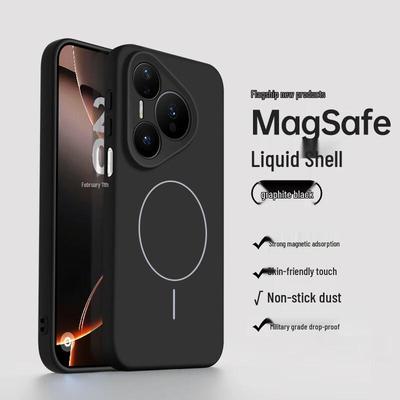 NEYAA Magnetische Flüssigsilikon-Handyhüllen für Huawei