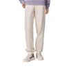 Li Ning Sports Lifestyle Series Simple Solid Color Casual Versatile Loose Knit Jogger Pants Women Bottoms Swan-White AKLU868-4