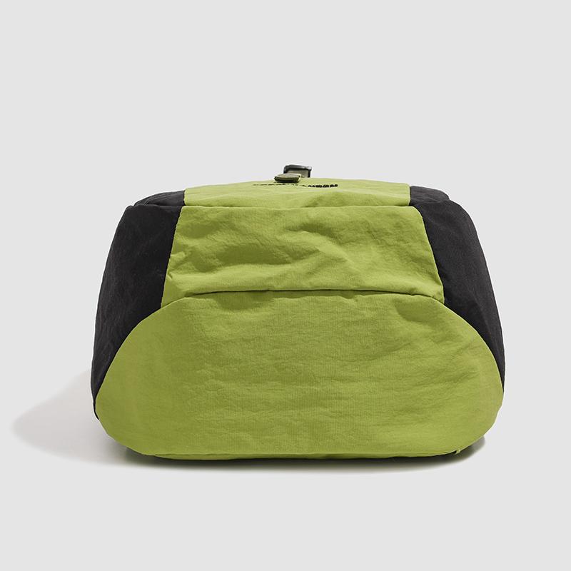Contrast Color Stitching Outdoor Backpack Ultra Light Waterproof Backpack Large Capacity Women's Travel Bag