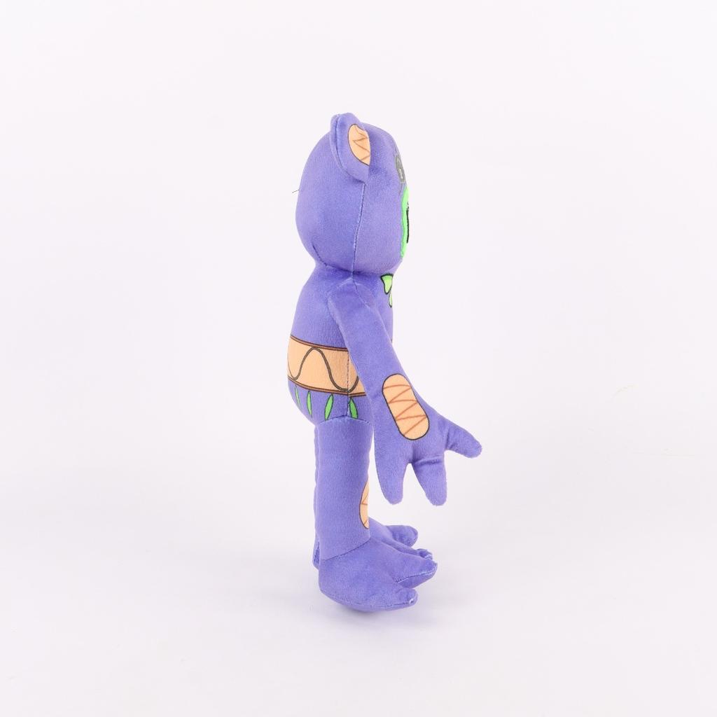 BOKKIE Demo Plush Purple Toothed Terrifying Bear Plush Toy Doll