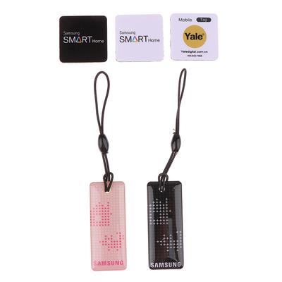 Parmak İzi Kapı Kilidi Nfc Rf Etiketler Elektronik Anahtarlık 13.56Mhz Ic Kart Akıllı Etiketler Anahtarlıklar Erişim Kontrolü