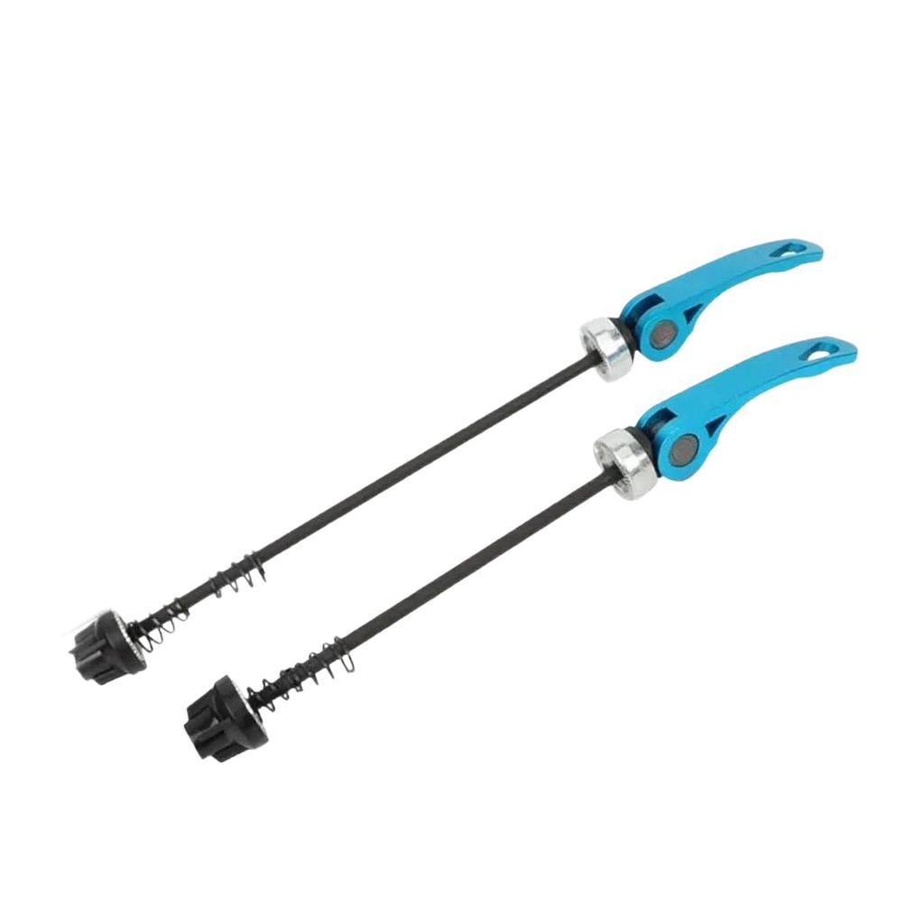 Bike Quick Release Skewer Replacement Set Metal Front Rear Wheel Hub Axles for Mountain Bikes 29