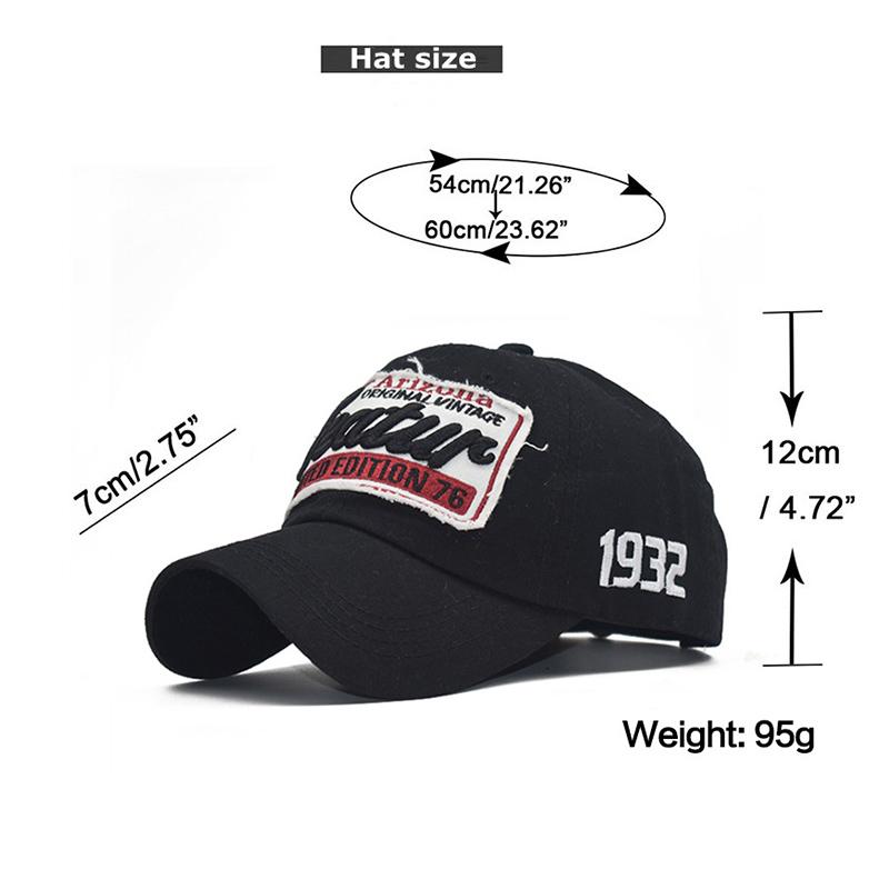 Baseball Cap Men Washed Cotton 3D Embroidery Letter Baseball Hats Ladies Dad Hat Men's Bone Cap Adjustable Snapback Hats