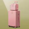 ABS&PC Retro Zipper Spinner Luggage