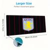 Aston Villa FC Print  Cushion Non-slip Laptop Tablet Big Mousepad XXL Mat Mini PC Playmat With Lock Edge