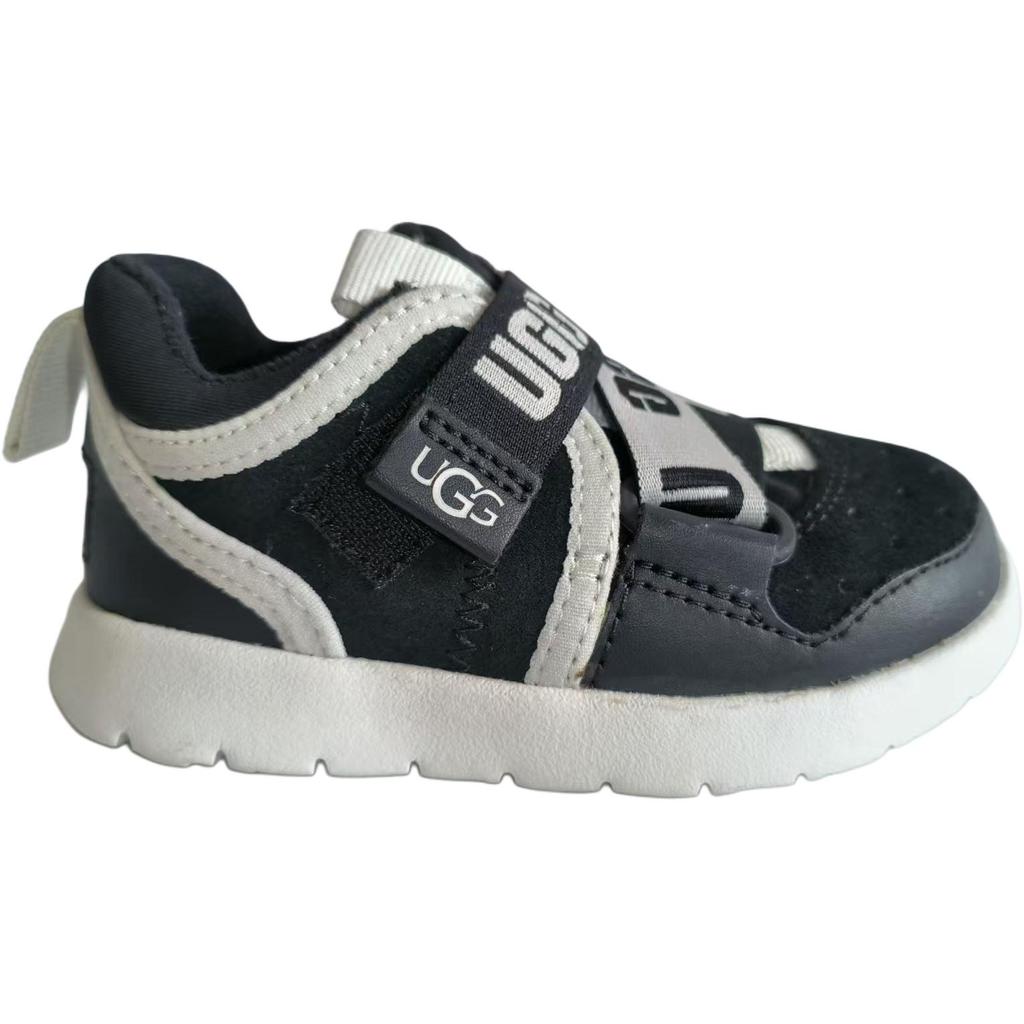 UGG Cloudlet Sneaker Comfortable Versatile Fashion Trendy Training Shoes Kids Sneaker Black White 1107979T-BWHT