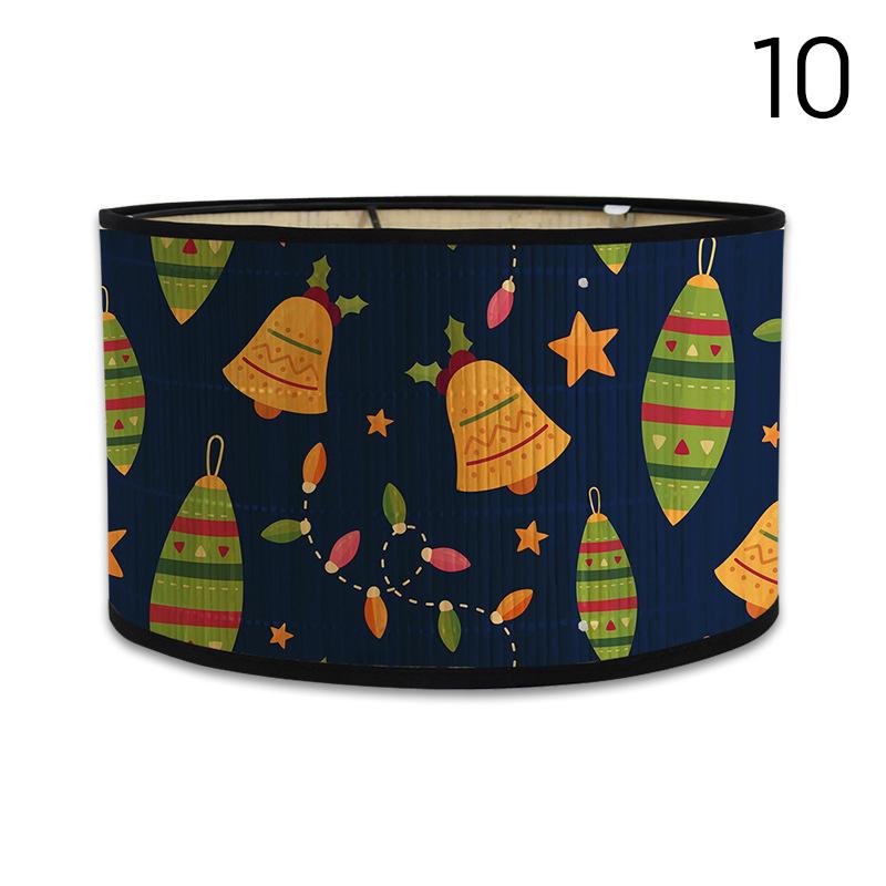 

Ретро-стиль бамбуковый абажур настенный светильник рождественская праздничная атмосфера декоративный абажур гостиная люстра E27 настольная лампа чехол