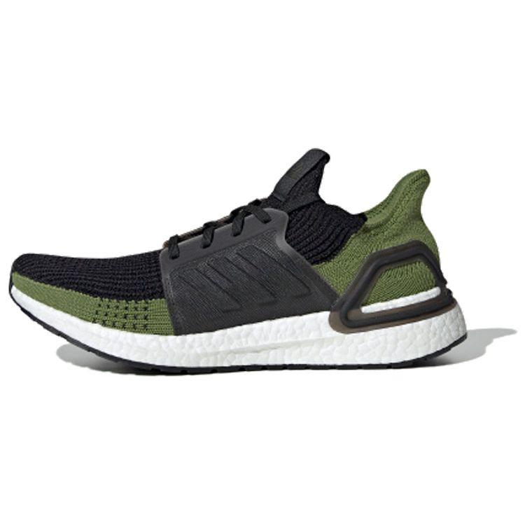 

Мужские кроссовки adidas UltraBoost 19 Black Tech Olive Core-Black G27511