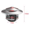 Chimney Cap Stainles Exterior Wall Fresh Air Outlet Roof Pipe Exhaust Hood Chimney Cap Wind Cap Roof Pipe Exhaust Outlet