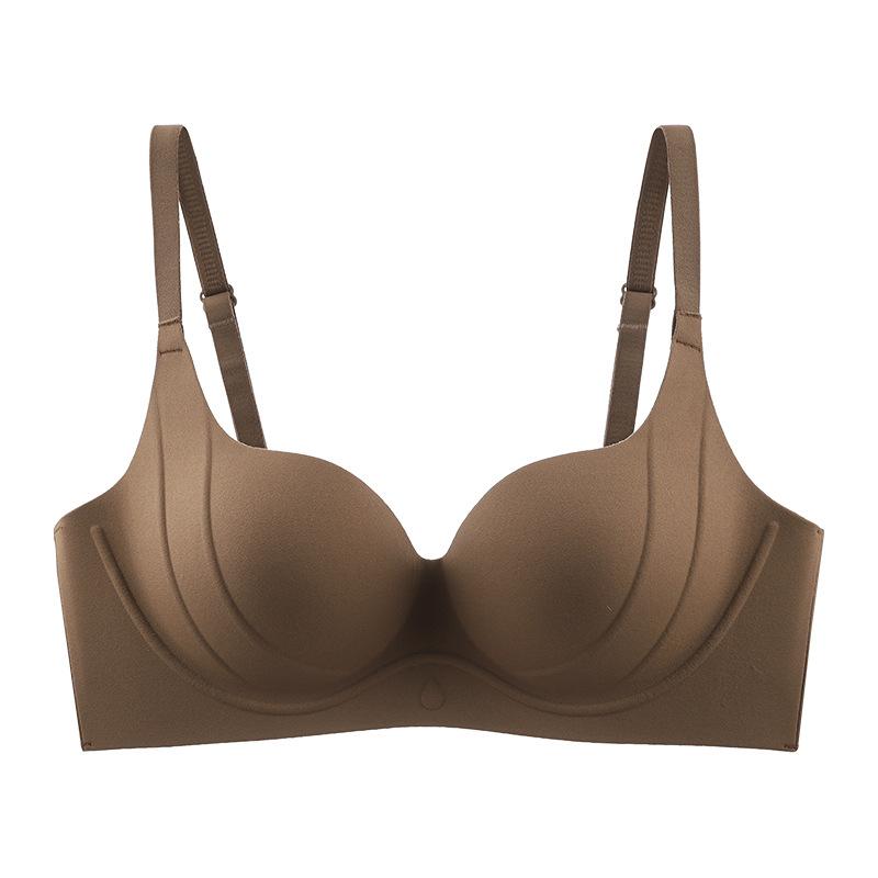 Seamless Underwear Women's Gathering Bra Shaping Bra Without Underwire Breast Retraction Anti-sagging Breast Retraction Bra
