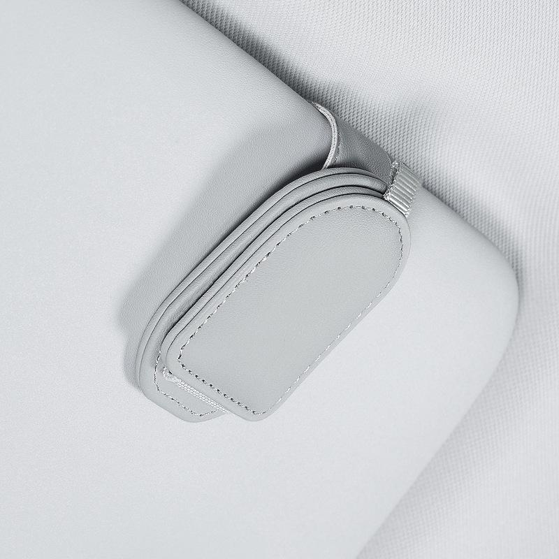 Multifunctional Magnetic Car Sun Visor Clip for Glasses, Sunglasses, and Documents