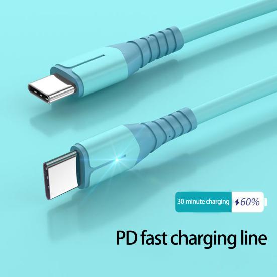 Data Cable Universal Flame Retardant Anti-winding LED Indicator Stable Output Super Fast Charging