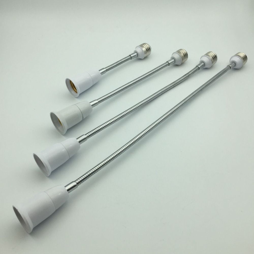 E27 to E27 Wall Base Holder Extension Bulb Adapter Light Base Extender LED Lamp Base Bulb Socket