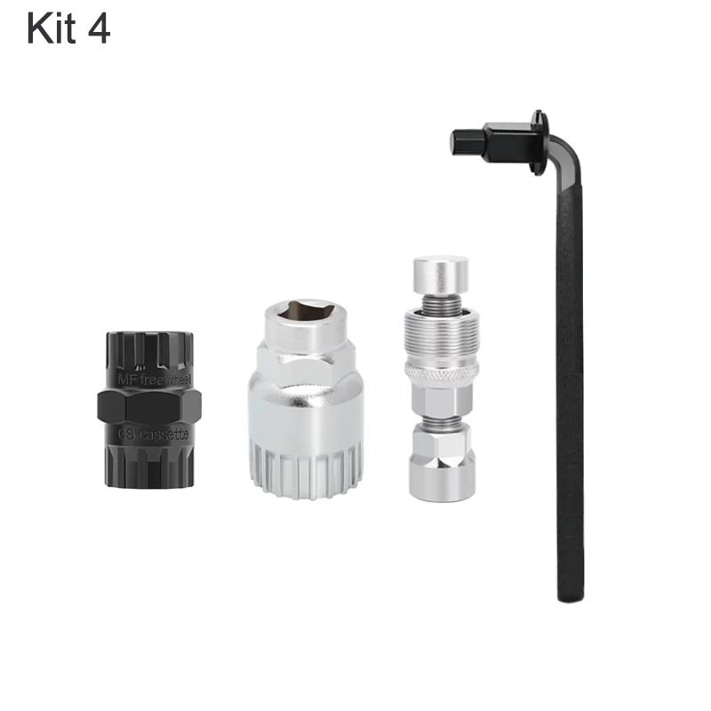 

Bike Repair Tool Kits Multifunction Sturdy Durable MTB Road Bicycle Repair Tool Sets For Flywheel Removal Chain Breaker Cutter