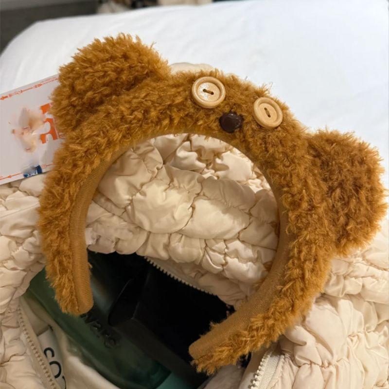 

New Arrival Bear Plush Bag Female Universal Studios Tim Bear Backpack Cute Toothless Doll Doll Backpack Gift tim bear hairband([High quality]])