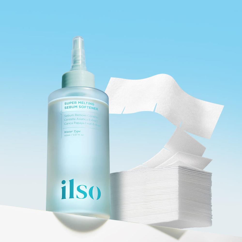 Ilso Super Melting Sebum Softener 150ml (+ 40 Cotton Pads)