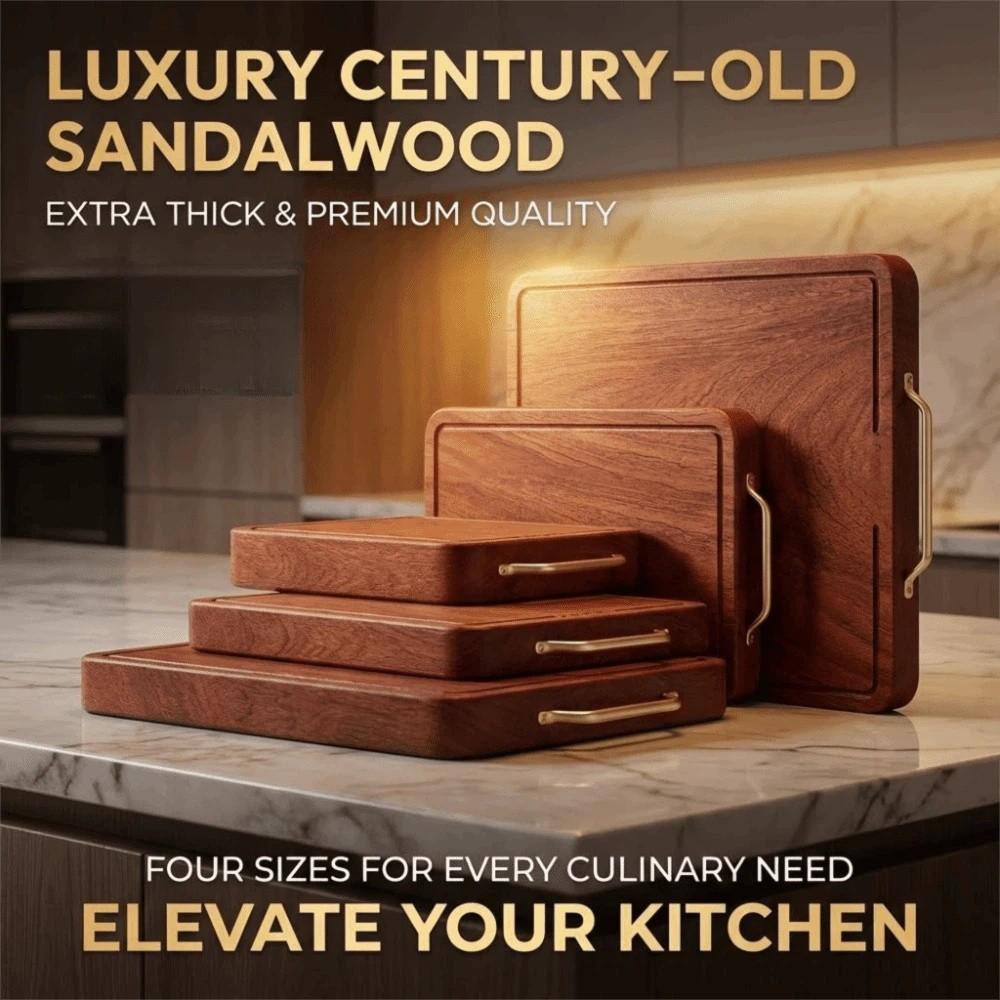 Solid Wood Cutting Board Antibacterial Double-sided Vegetable Cutting Board Anti Mold Ebony Cutting Board Mats Household