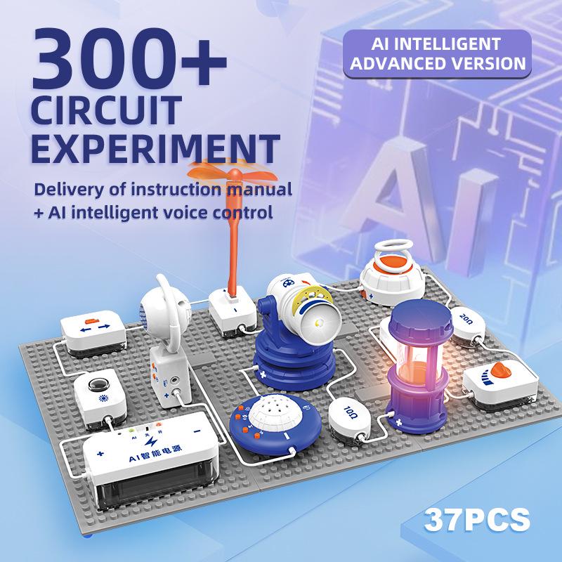 DIY Science Experiment Kit - Electronic Circuit Building Blocks for Primary Students