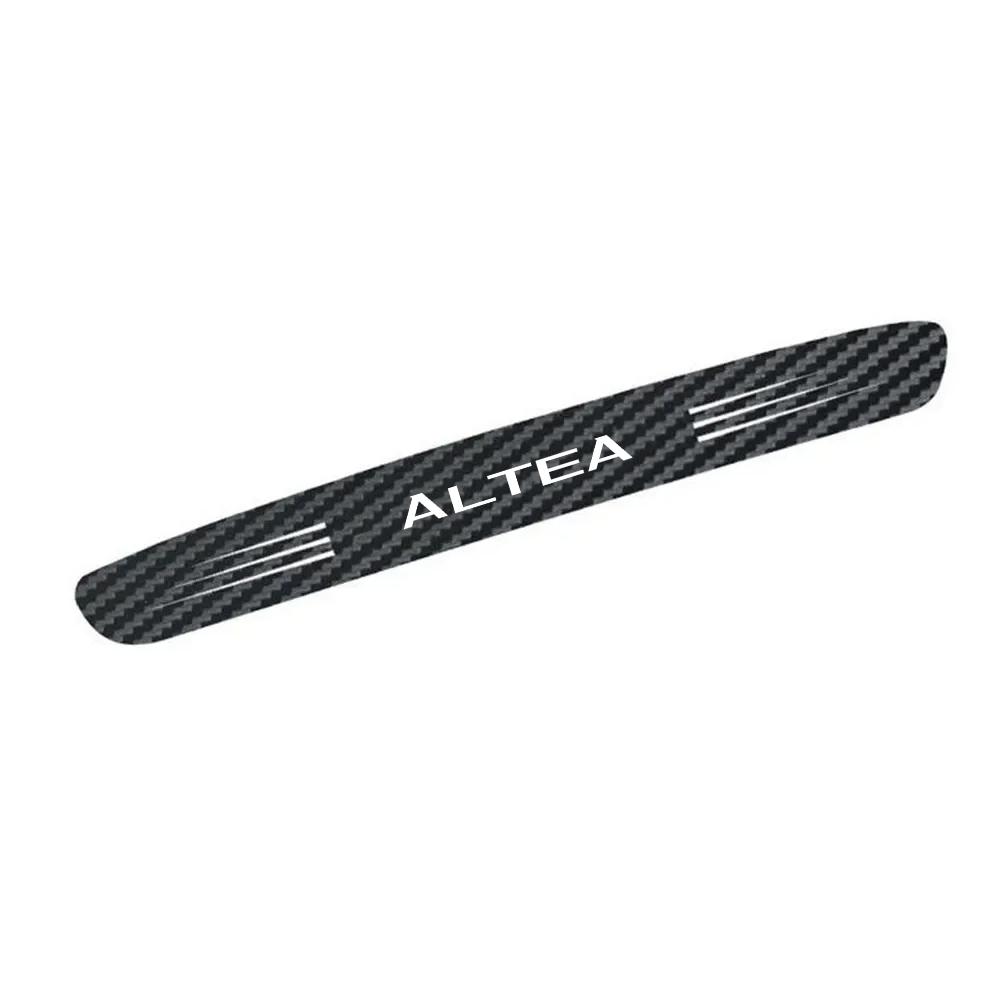 1PC Carbon Fiber Car Stickers High Mounted Stop Lamp High Brake Lights For Seat Leon Ibiza Arona Ateca Tarraco Auto Accessories