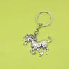 Hot Selling Zebra Pendant Horse Keychain