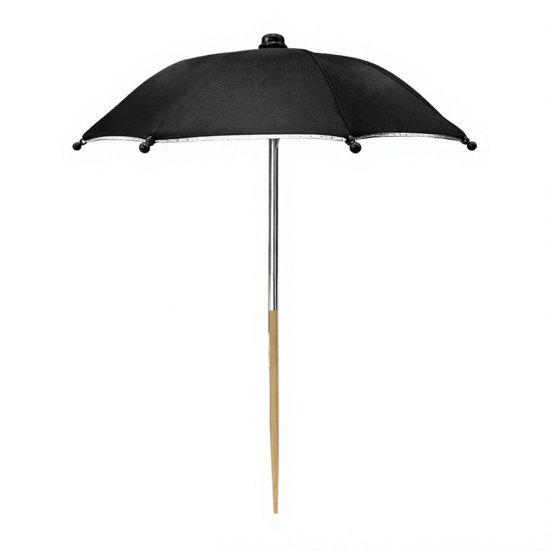 Balcony Plant Protector Umbrella for Outdoor Plants, Sun Shade Cover Potted Plants Adjustable & Garden Beds, Flower UV Protection with Stake Sunshade