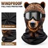 Winter funny mask snowboarding cycling windproof headgear mask