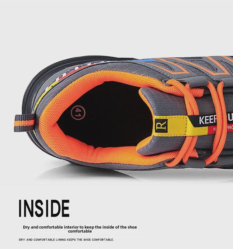 Men's Trendy Outdoor Cross-Country Running and Hiking Shoes - Personalized Fashionable Casual Footwear