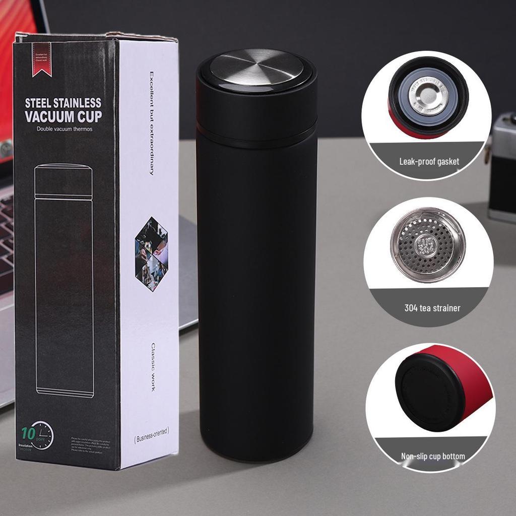 316 Stainless Steel Insulated Smart Water Bottle - Large Capacity, Portable, Customizable Gift for Men & Women